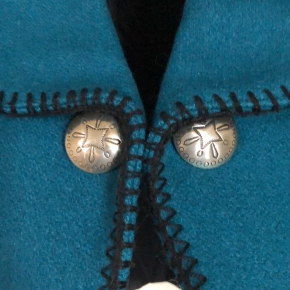 Vintage western wool jacket. Small/Med. Some wear see photos. Very neat - Picture 3 of 6